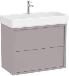 Roca Set mobilier baie (masca si lavoar cu doua sertare) Roca Tura 80x43xH60 cm, gri (light noble grey) (A852033559)