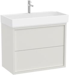 Roca Set mobilier baie (masca si lavoar cu doua sertare) Roca Tura 80x43xH60 cm, alb (A852033558)