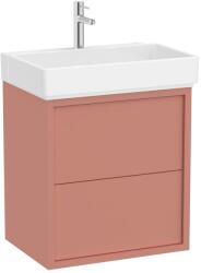 Roca Set mobilier baie (masca si lavoar cu doua sertare) Roca Tura 60x43xH60 cm, caramiziu (light terracotta) (A852026560)