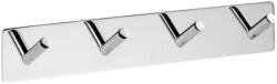 Bemeta Easy Cuier baie cu 4 brate, inox lucios (163106291)