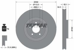 TEXTAR Disc frana TEXTAR 92238203 (92238203)