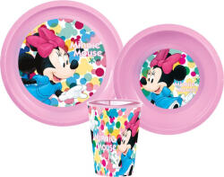 Disney Minnie Feel Good étkészlet, műanyag szett JVL55555 (JVL55555)
