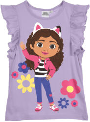 Sun City Gabi babaháza Flowers Purple gyerek rövid póló, felső 4 év / 104 cm 85SNXYE10401B4 (85SNXYE10401B4)