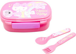 GIM Hello Kitty Unicorn szendvicsdoboz + evőeszköz szett GIM55796276 (GIM55796276)