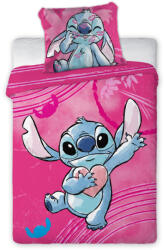 Faro Disney Lilo és Stitch, A csillagkutya Heartbeat gyerek, ovis ágyneműhuzat 100×135 cm, 40×60 cm FRR301453 (FRR301453)