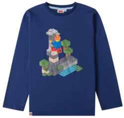 Fashion UK Lego Block Dark Blue gyerek hosszú ujjú póló, felső 6 év / 116 cm 85FKC68187B6 (85FKC68187B6)