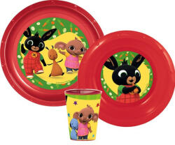  Bing Waving étkészlet, műanyag szett JVL55551 (JVL55551)