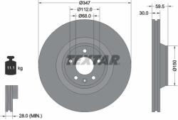 TEXTAR Disc frana TEXTAR 92132400 (92132400) - automobilus