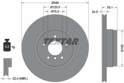 TEXTAR Disc frana TEXTAR 92161203 (92161203)