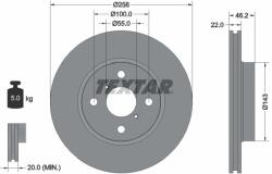 TEXTAR Disc frana TEXTAR 92164200 (92164200) - fixbox