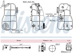 NISSENS Vas de expansiune, racire NISSENS 996216 (996216)
