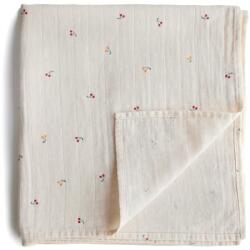 Mushie Muszlin pólya - cseresznye