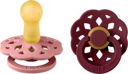 BIBS Boheme - tearózsa/bodzabogyó (2 db)