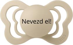 BIBS Névre szóló BIBS Couture cumi - vanília