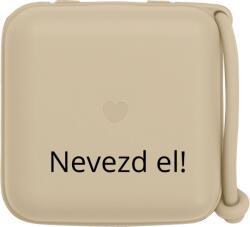 BIBS Nevesített BIBS cumitartó - vanília