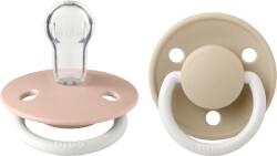 BIBS De Lux - esti vanília/esti púderrózsaszín (2 db)