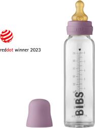 BIBS üveg cumisüvegszett - mályva - 225 ml
