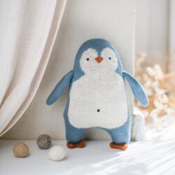 ava&yves - Plüss csörgő - kék pingvin