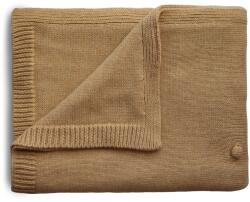 mushie Kötött takaró - pöttyös mustársárga