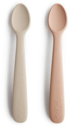 mushie babakanál szett - púderrózsaszín és homok