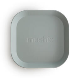 mushie Négyzetes lapostányér - zsálya