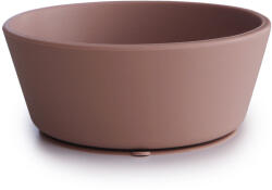 mushie Csúszásmentes mélytányér - vintage mályva