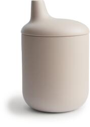 Mushie Szilikon itatópohár - homok