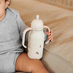 LIEWOOD Kimmie gyerek szívószálas kulacs (250 ml) - kicsi barack