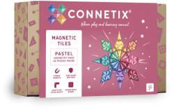 Connetix mágneses építőjáték (pasztell) - Geometry Pack (40 db)