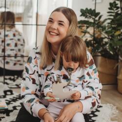 Pippadu Anya pulóver - absztrakt