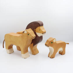 Holztiger - Oroszlán család fajátékok