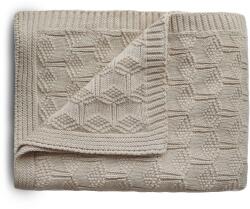 mushie Kötött takaró - lépesméz bézs