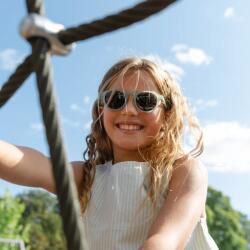 LEOSUN gyerek napszemüveg (3-8 éves) - Zsálya