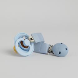 BIBS szalag cumilánc - hamvaskék