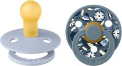 BIBS x LIBERTY Colour Bobo - hamvaskék mix (2 db)