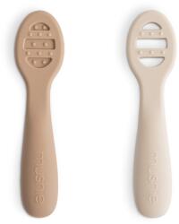 mushie Első babakanál szettem - bézs/homok (2 db)