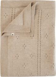 BIBS kötött csipkés takaró - vanília