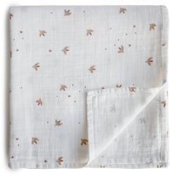 Mushie Muszlin pólya - madárkás