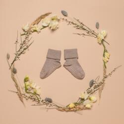 GoBabyGo csúszásgátlós bambusz zokni - homok