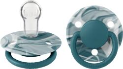 BIBS De Lux Tie Dye cumi - erdei tó/krémfehér (2 db)