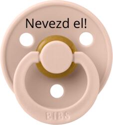 BIBS Névre szóló BIBS Colour cumi - púderrózsaszín