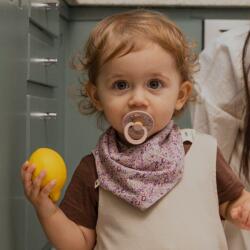 BIBS x LIBERTY muszlin nyálkendő Eloise - púderrózsaszín