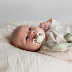 BIBS szalag cumilánc - zsálya