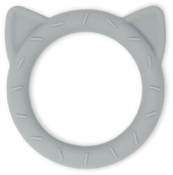 mushie Cica rágóka - szürke