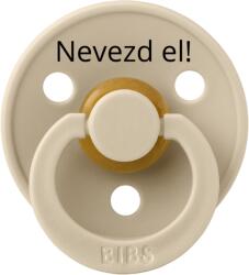 BIBS Névre szóló BIBS Colour cumi - vanília