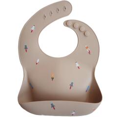 mushie Hajlékony szilikon előke - röppentyű