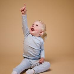 GoBabyGo Elm hosszú ujjú pulóver - világoskék