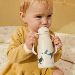 LIEWOOD Kimmie gyerek szívószálas kulacs (250 ml) - tengeri állatkák