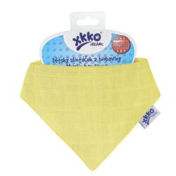 XKKO Esarfa din bumbac organic Wax Yellow XKKO Bavata