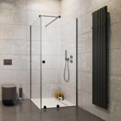 Radaway Cabina dus Radaway Furo Black Kdj RH 100x120xH200 cm, dreapta (10104492-54-01RU,10110510-01-01,10113120-01-01)